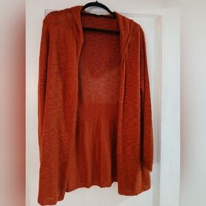 Dressbarn Women's Orange Sweater